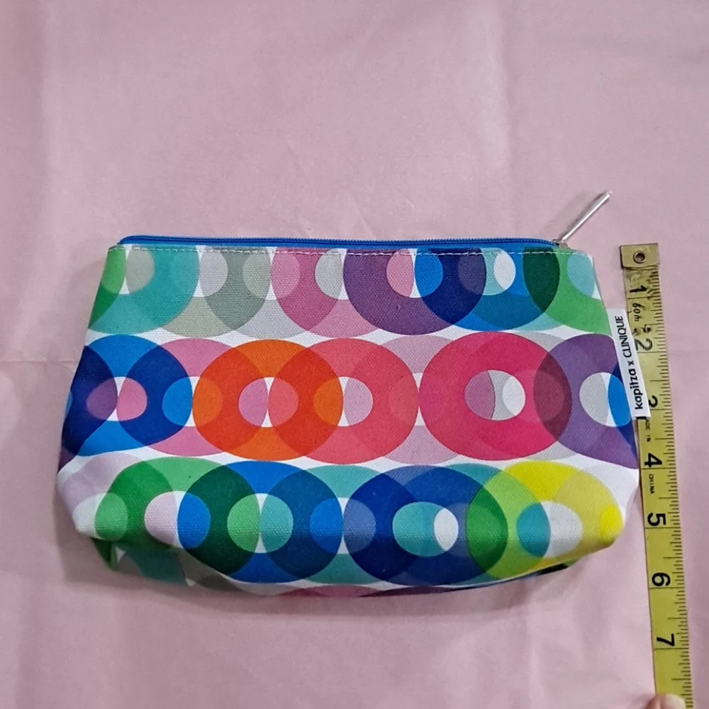 Clinique x Kapitza Makeup Bag NWOT